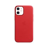 Apple Leder Case mit MagSafe (für iPhone 12 Mini) - (Product) RED - 5.4 Zoll