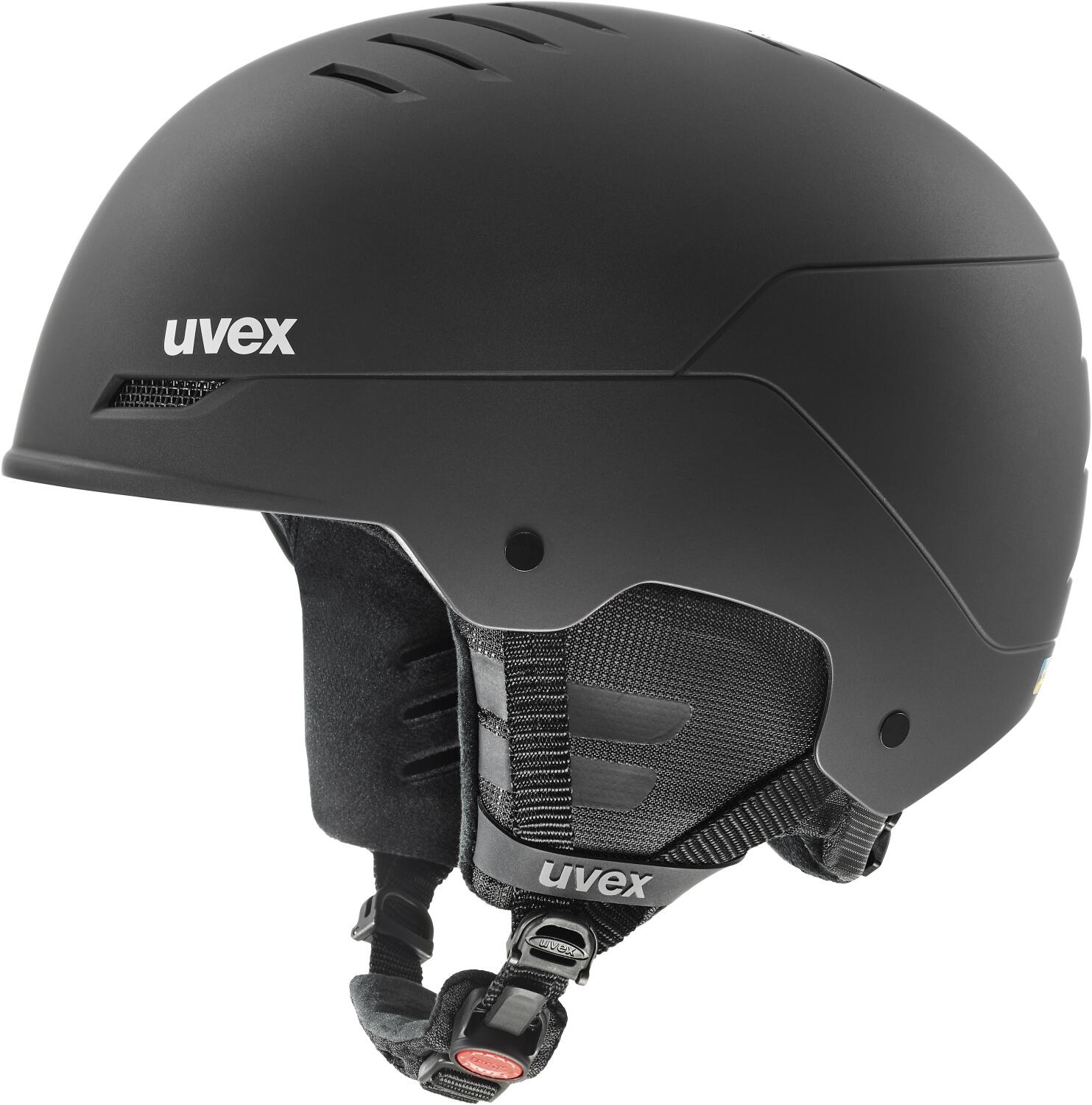 uvex Unisex – Erwachsene Wanted Skihelm, Black mat, 58-62 cm