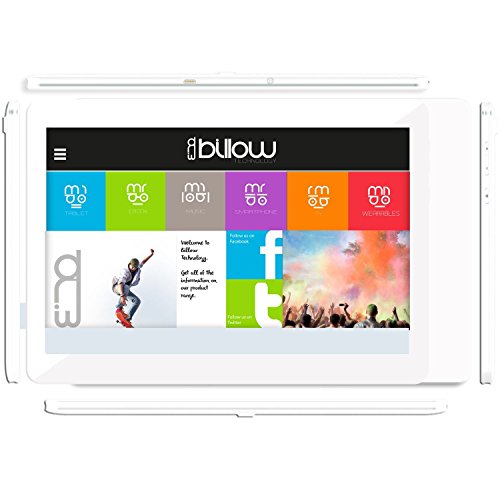 'BILLOW Technology x101wv2 – Tablet 10.1 (WLAN, Quad Core 1.2 GHz, 1 GB RAM, 8 GB interner Speicher, Android 7.0) weiß