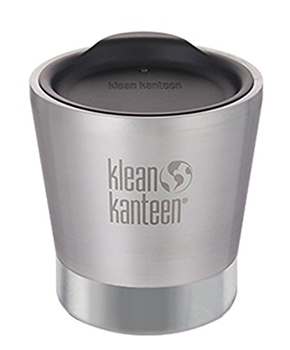 Klean Kanteen Tumblers Vacuum Insulated Trinkbecher, Brushed Stainless, 0