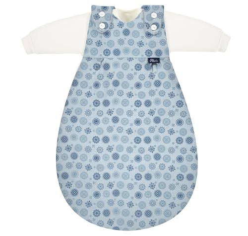 Set Alvi Baby Mäxchen Schlafsack mit Stoffwindel von Kinderhaus Blaubär/Alvi Außensack & zwei Alvi Innensäcke/Ganzjahresschlafsack mitwachsend