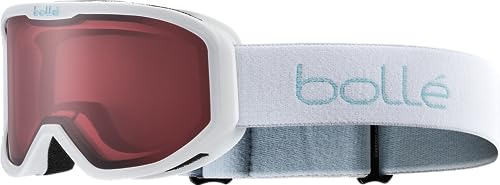 Bollé - INUK - Skibrille Junior, Weiß Matt - Vermillon Cat 2