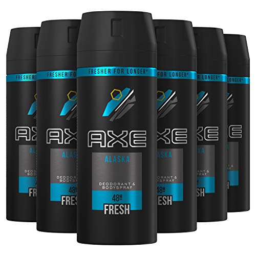 6x Axe Deodorant Spray Alaska 150 ml