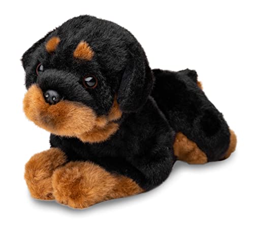 Uni-Toys - Rottweiler, liegend - 30 cm (Länge) - Plüsch-Hund - Plüschtier, Kuscheltier