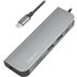 LogiLink UA0343 USB-C® (USB 3.2 Gen 2) Multiport Hub Aluminium