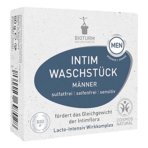 Bioturm Intim Waschstück, Männer, 50g (10)