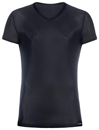 Manstore 2-06192, schwarz, Größe XXL, V-Shirt M101 für Männer