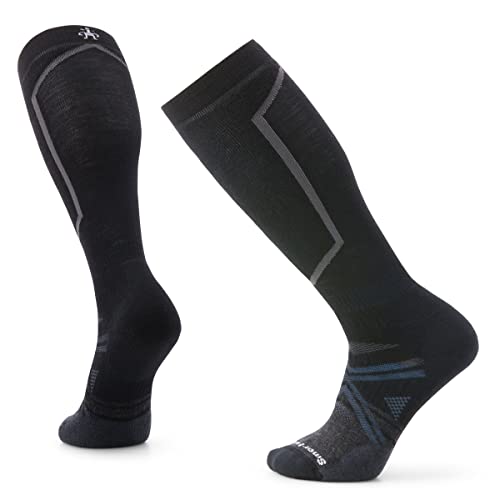 Smartwool Unisex-Adult Ski Full Cushion OTC Socks, Black, S