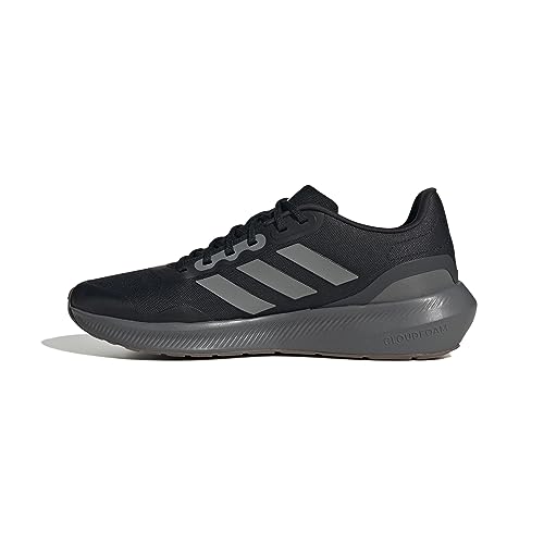 adidas Herren RUNFALCON 3.0 TR Sneaker, core Black/Grey Three/Carbon, 46 EU
