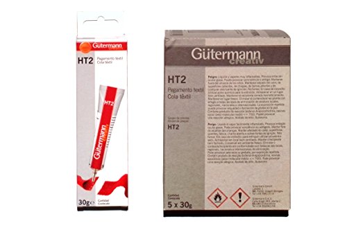 Gütermann Box mit 5 Klebstoffen, je HT2, 30 g