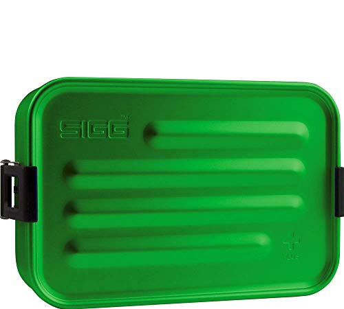 Sigg Unisex - Erwachsene Metal Box Plus S Green Wasserflaschen, Grün, small