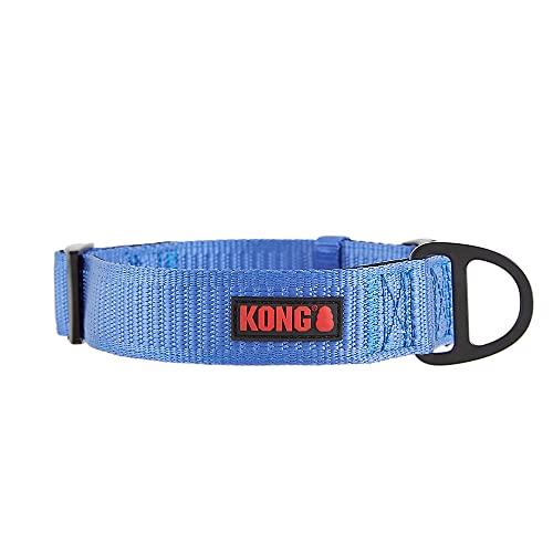 KONG Max HD Hundehalsband, Neopren, gepolstert, Größe S, Blau