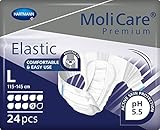 MoliCare Elastic 9 Tropfen - Gr. Large Inhalt Verpackung / 24 St