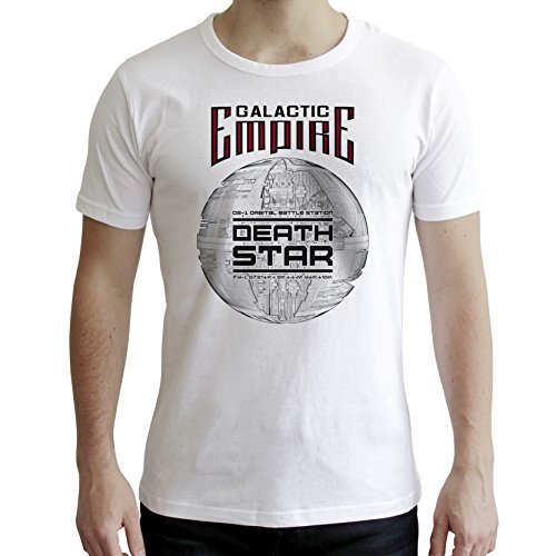 ABYstyle abystyleabytex398-xs Star Wars Death Star Short Sleeve Herren Neue Fit T-Shirt (XS)