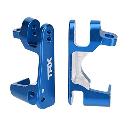 Traxxas Glossy 6832 X Aluminium c-hubs Caster Block Modell Kfz-Teile, Blau