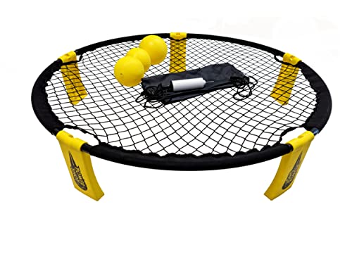 POWERSHOT Roundnet - Set mit 2 Bällen Netsportique - Dieses Smashball-Set ist perfekt, um mit Freunden oder als Familie zu Spielen! Andere Fußballtor - - Ideal für den Einsatz im Garten!