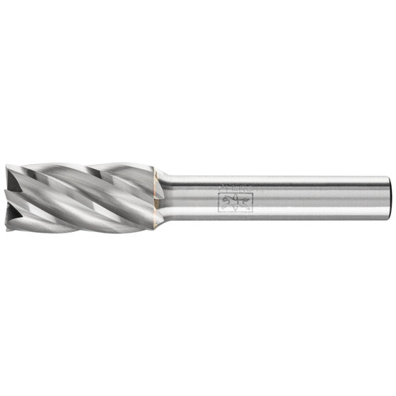 PFERD - Hartmetall Hochleistungsfrässtift ALU Zylinder ZYAS stirn Ø 12x25 mm Schaft-Ø 8 mm Alu/NE Metal
