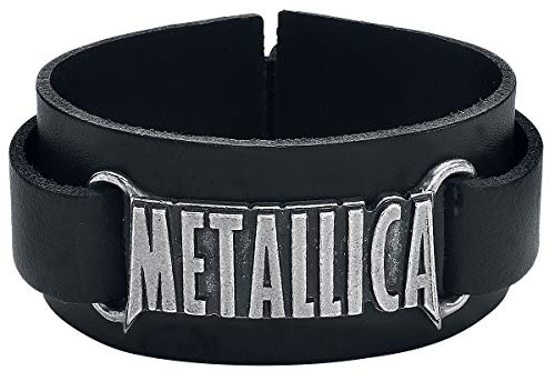 Alchemy Rocks Metallica Logo Armband (Schwarz)