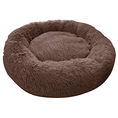 Monba Deluxe Hundebett abnehmbar Hundebett waschbar Haustier Sofa tief schlafende Katze Höhle orthopädisch gemütlich Hundehütte für mittelgroße Hunde und Katzen
