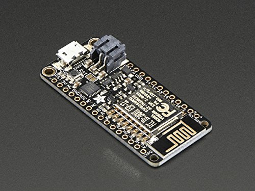 Adafruit Feather HUZZAH mit ESP8266 WiFi/WLAN Development Board mit integriertem USB- und Akku-Ladegerät