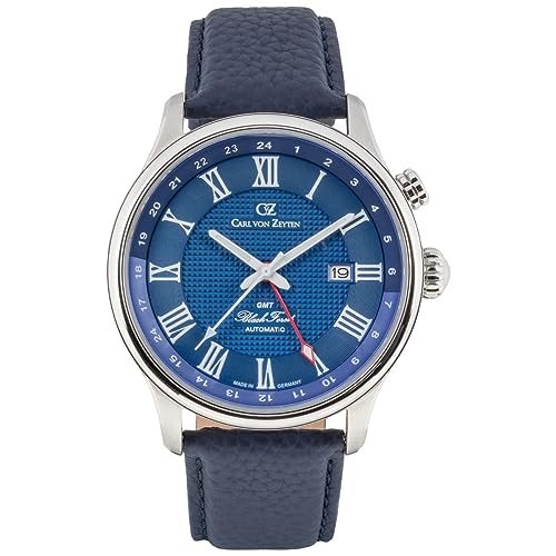 Carl von Zeyten Herren Uhr Armbanduhr Automatik Rench CVZ0087BLS