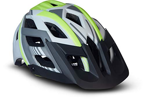Moto Helmets® Fahrradhelm Unisex für Erwachsene & Jugendliche in Neon Größe M, leicht zu öffnen und anpassbar an die Kopfform