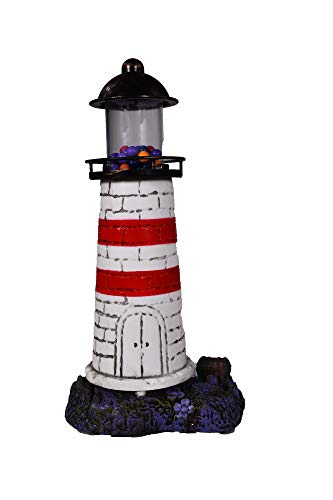 Penn-Plax Deco-Replicas Leuchtturm für Süß- und Salzwasseraquarien