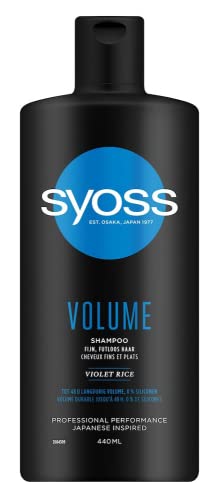 Syoss Professional Performance Shampoo - Volume - für feines, kraftloses Haar - 6er Pack (6 x 440ml)
