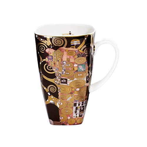 Goebel 66884396 Gustav Klimt Kaffeebecher Die Erfüllung