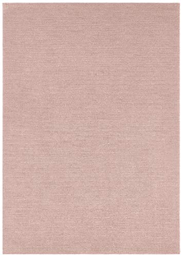 Besonders Weicher Kurzflor Teppich Supersoft Altrosa von Mint Rugs, 120x170 cm