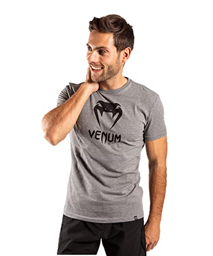 Venum Herren Classic T-Shirt, Grau meliert, XXL