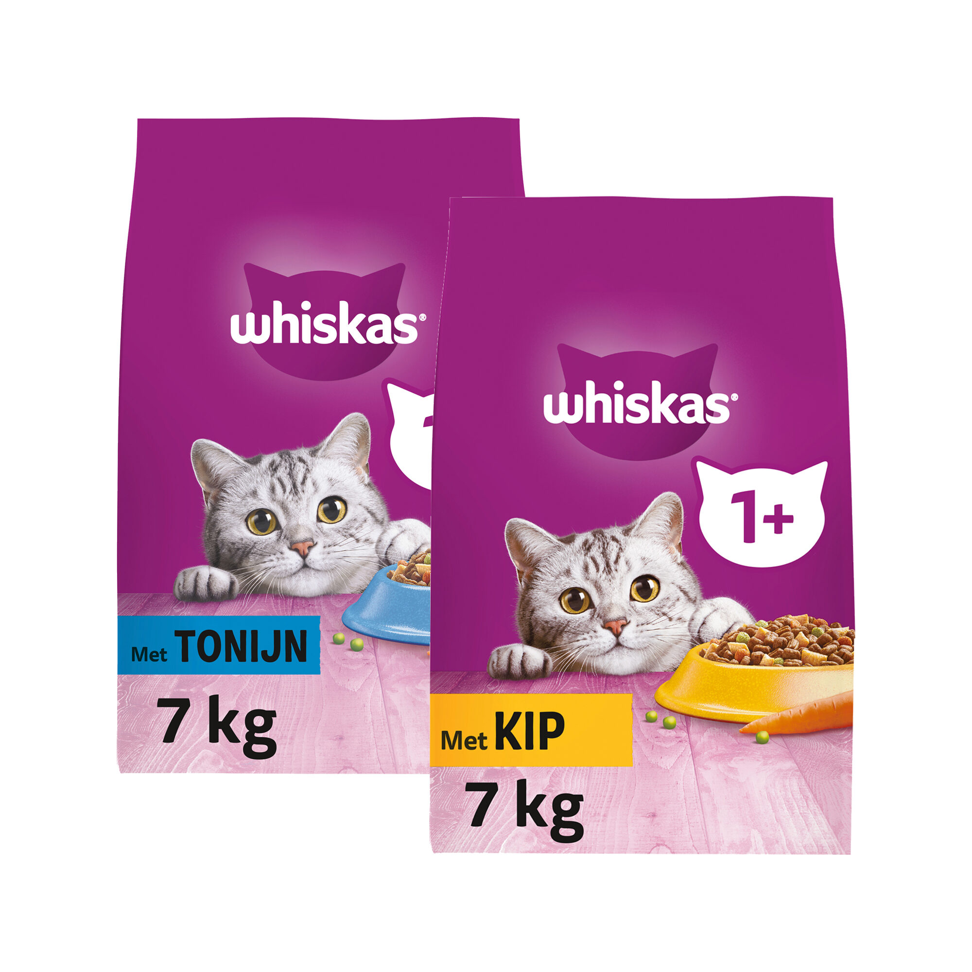 Whiskas Adult Katzenfutter - Thunfisch - 7 kg