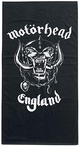 Motörhead Logo Badetuch schwarz