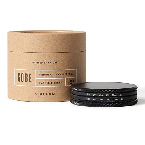 Gobe 72 mm UV Filter + Polfilter (CPL) - Filter Kit (2Peak)