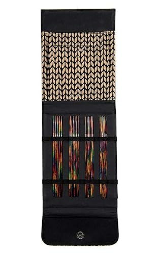 Lana Grossa - Strumpfstricknadel-Set - Design-Holz multicolor (15 cm)