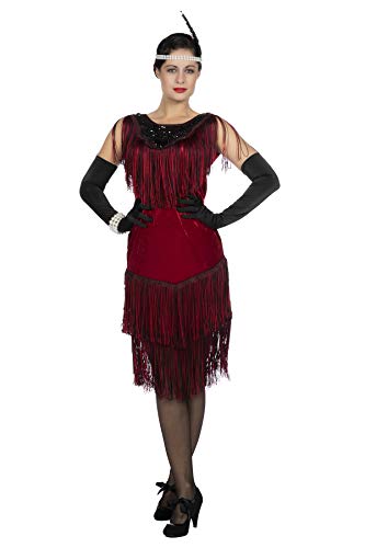Wilbers & Wilbers Damen Kostüm 20er Jahre Kleid Charleston Karneval Fasching Gr. 46