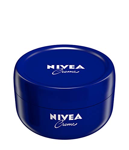 NIVEA Creme Packung mit 3 x 200 ml, feuchtigkeitsspendende Hautcreme, intensiv pflegende Gesichtscreme, Allzweck-Körpercreme für die ganze Familie
