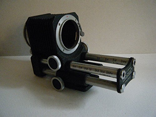 Fotga Makroobjektiv Faltenbalg/Balgengerät für Nikon F-Mount-Objektiv Film DSLR SLR D1H D1 D2 D2Hs D2Xs D2s D3 D3s D3x D40 D40x D60 D70 D70s D80 D90 D100 D200 D300 D300s D700 D3000 D5000