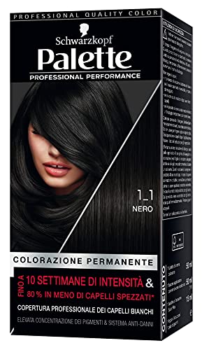 Set 6 PALETTE 1-1 Schwarz Produkte Für Haare