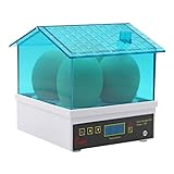 SOULONG Automatische Inkubator, Intelligenter Eier Inkubator 4 Eier Inkubator Brutkasten für Puten Hühner Vögeln und Anderen Eiern