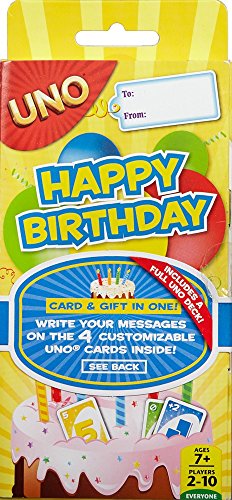 UNO – cgj06 – Kartenspiel Geburtstag