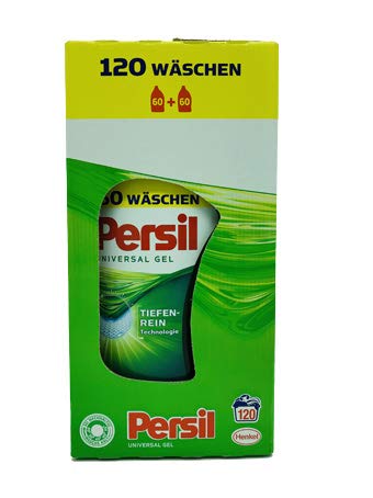 Persil Universal Gel, Vollwaschmittel, Reinheit & Pflege, 1er Pack (1 x 120 Waschladungen)