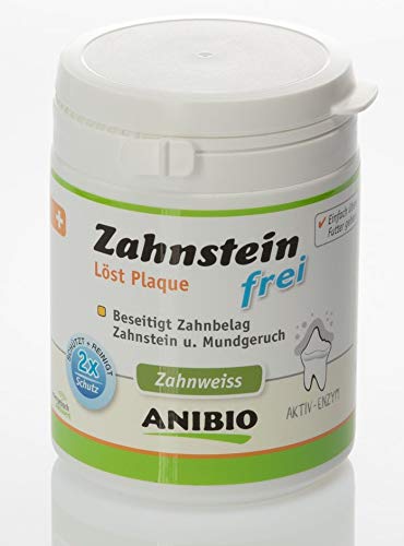 Anibio Zahnstein-frei 140 g Pulver Zahnpflege für Hunde