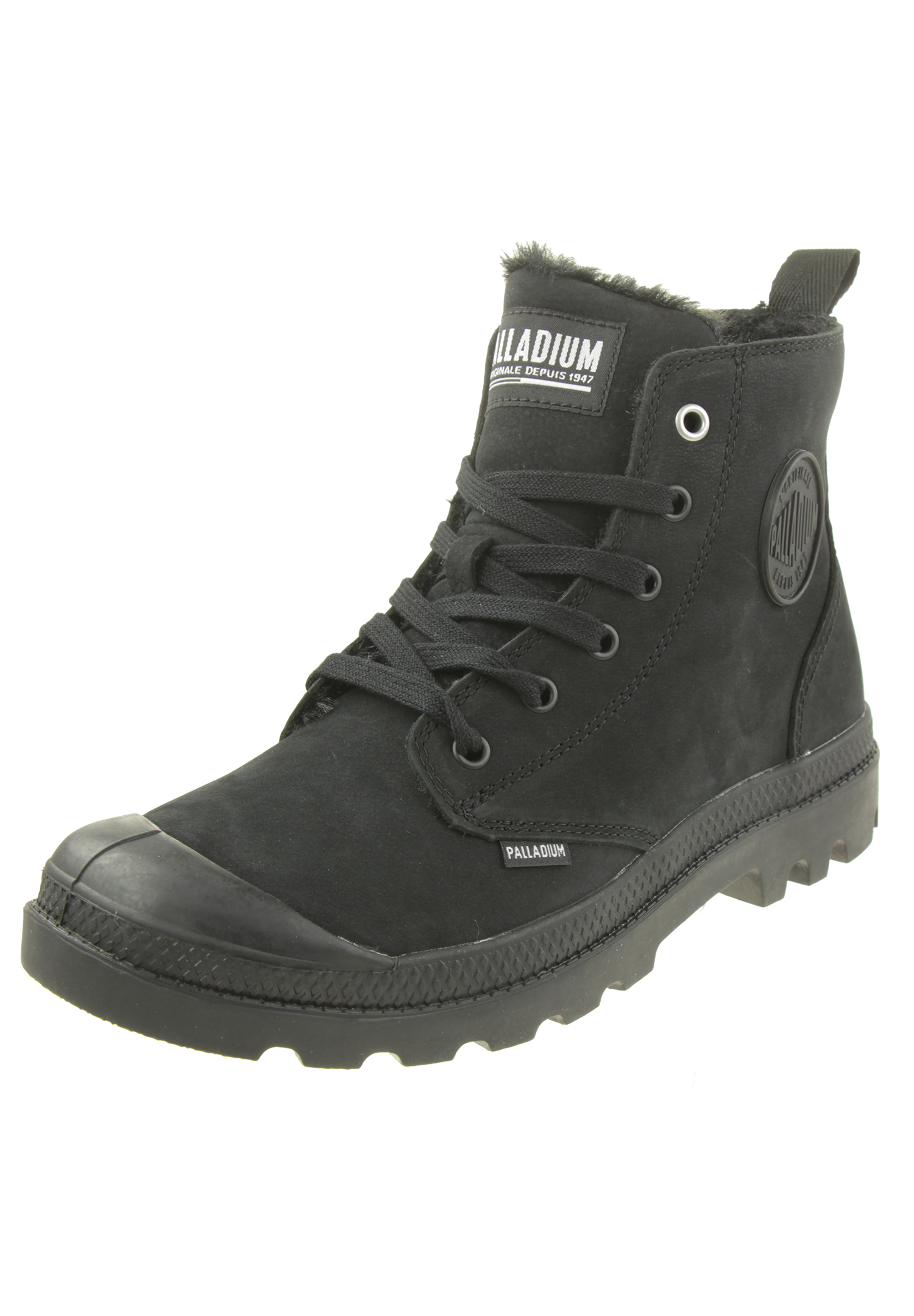 Palladium Herren Pampa Hi Zip WL Winter Ankle Boots Stiefelette 05982 Schwarz, Schuhgröße:41 EU