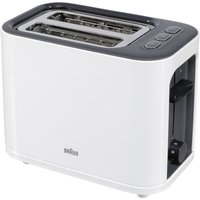 Braun Toaster HT 3010 WH für 2 Scheiben 1000 Watt