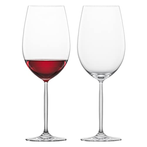 Schott Zwiesel DIVA Rotweinglas, Glas, transparent, 28.8 x 21.2 x 10.8 cm, 2-Einheiten