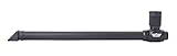 UZI UZI-Periskop, wetterfestes Aluminium-Periskop, 51 cm bis 69 cm, 5x Vergrößerung, schwarz