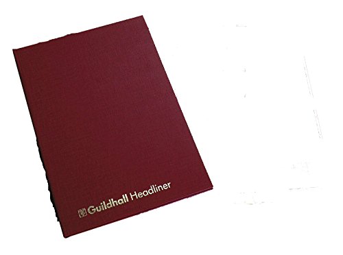 Guildhall Spaltenbuch mit Kopfleiste Serie 38 16 Spalten 80 Blatt 298 x 203 mm
