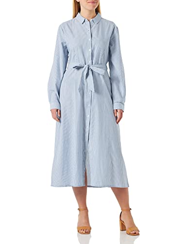 Springfield Damen Kleid, Mittelblau, 38