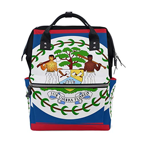 Belize Flag Mommy Bags Muttertasche Wickeltasche Daypack Wickeltasche für Babypflege